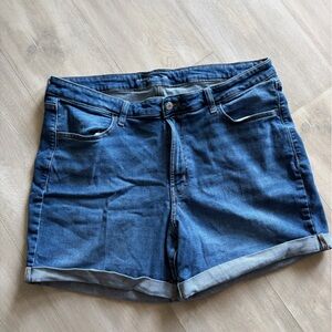 Old Navy Dark Blue Jean Shorts